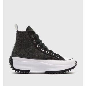 Converse Chuck Taylor All Star Run Star Hike High Black Ice Platform Womens Sz 7